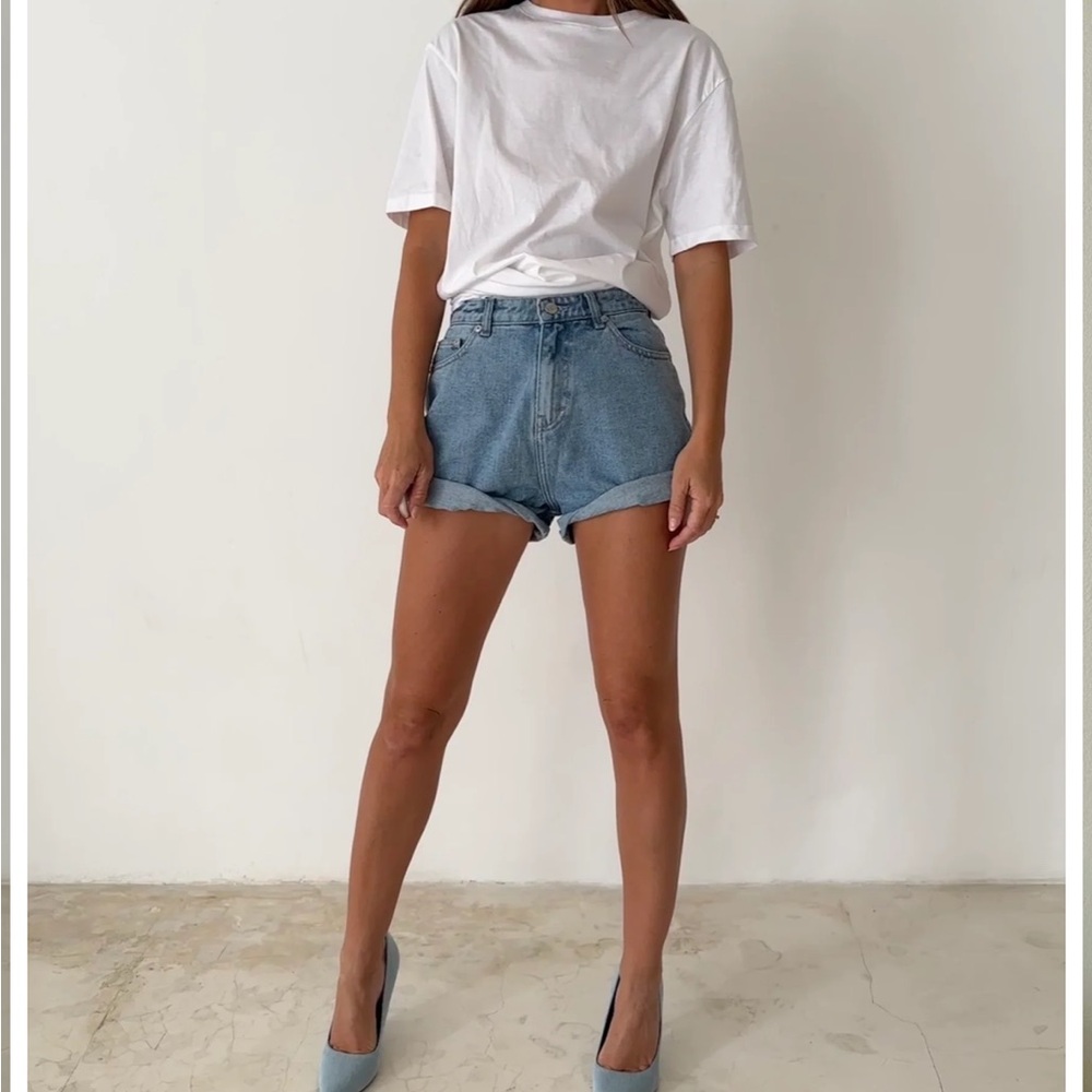 Denim Blue Women's Shorts